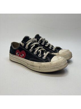Converse Chuck  Taylor All Star 70 Low x Comme des Garcons Black Men Sz 6
